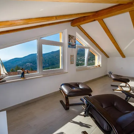 Ivetta For 10 People Near With Sea View & Children Playground Villa Abbazia