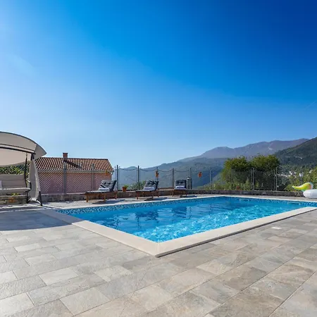 Ivetta For 10 People Near With Sea View & Children Playground Villa Opatija