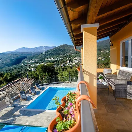 Villa Ivetta For 10 People Near With Sea View & Children Playground Opatija